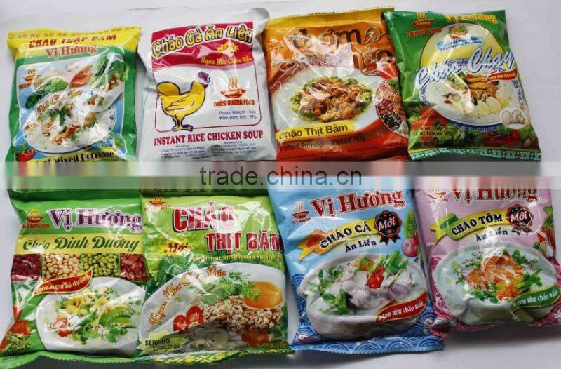 " VI HUONG" Instant Porridge 47g With Meaty Flavour - Thien Huong Food JSC