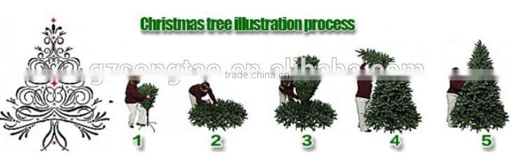 China mini popular fashion decoration beautiful LED artificial Christmas trees for home & for offcie