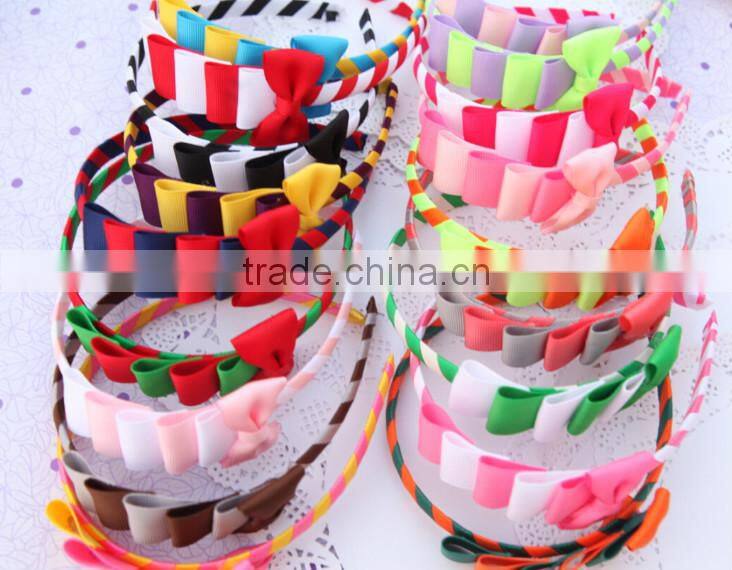 Feather fascinator black feather headband