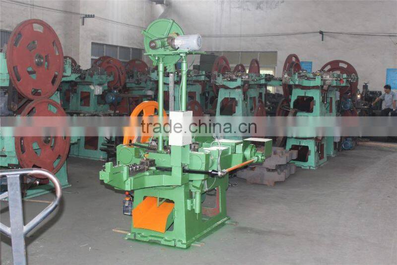 Factory Supply Good Quality Umbrella Roofing Nail Making Machine from China