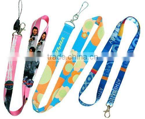Satin Finishing Sublimation Printing Polyester Lanyard