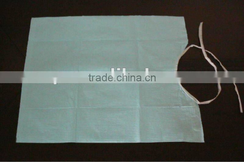 Disposable Nonwoven Adhesive dental bib with free sample