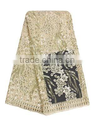 High Quality Embroidery French Lace Fabric FL1186-2
