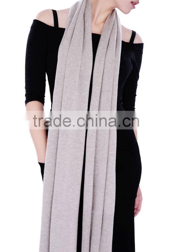 High quality diamond pattern pure cashmere stole shawl scarf
