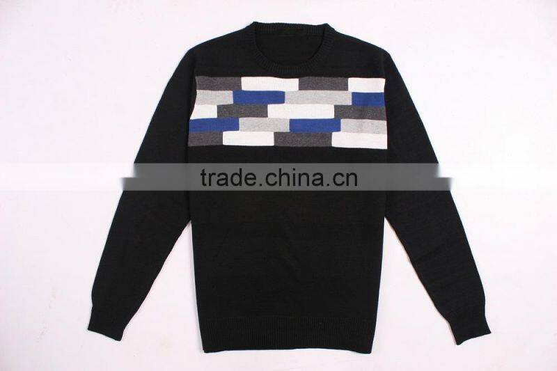 Hot Sale Men Plain Crew Neck Sweaters