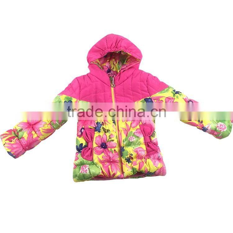 wholesale pattern faux fur coat jackets for children winter jackets