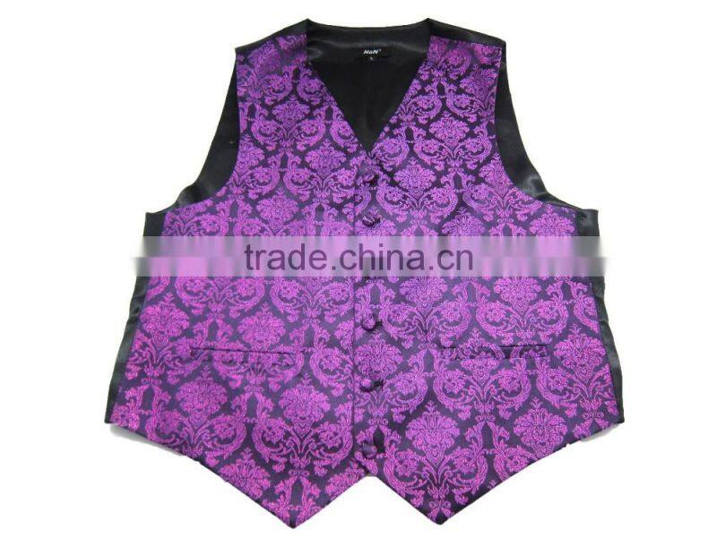Custom new design formal fashion men's waistcoat &vest