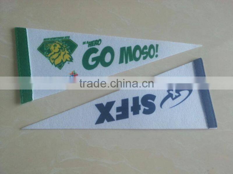 custom promotional felt flags