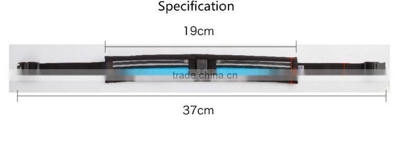 battery control LED flashing reflective flip belt running safety warning belt