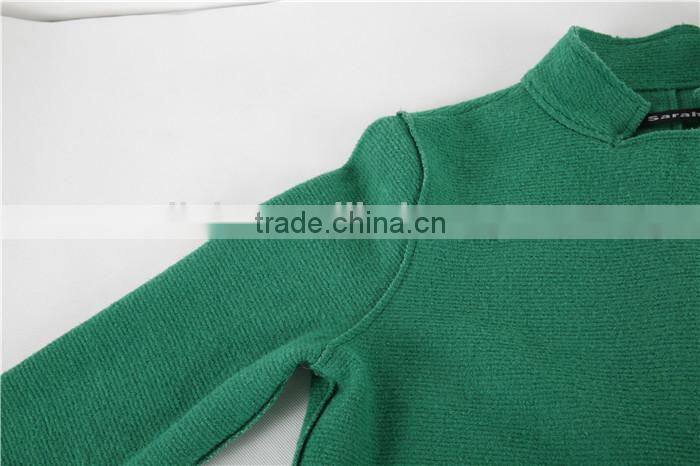 2015 Latest Elegant Women Wool Rain Design Fashion Coat