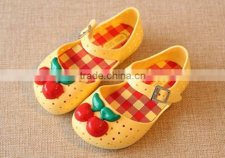 stawberry mini melissa, girl summer melissa sandals