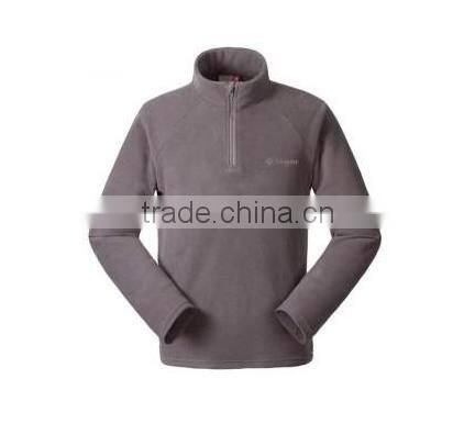 100% cotton winter heavy fleece jacket