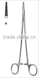 Surgical hysterectomy forceps