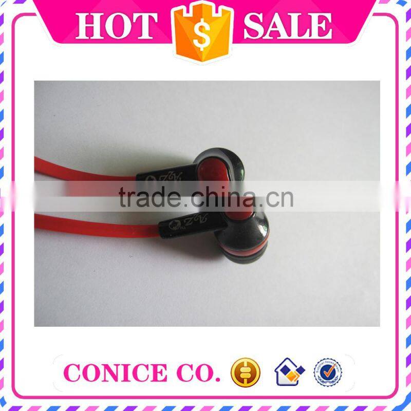 2015 newest mobile phone earphone cheap in ear stereo earphone with mic Silicone Earphones