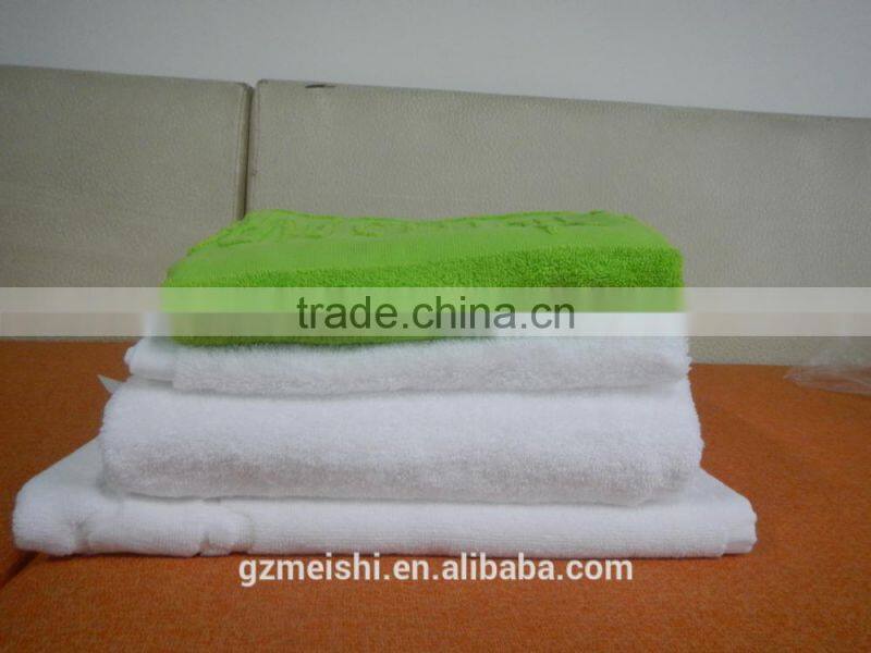 cotton Terry loop gym towel with logo