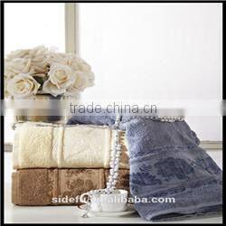 5-Star Hotel Embroidery Towel Customize Logo Jacquard Towel