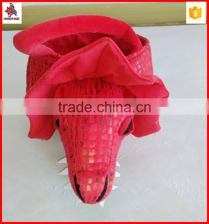 realistic animal head type plush bag for women and kids