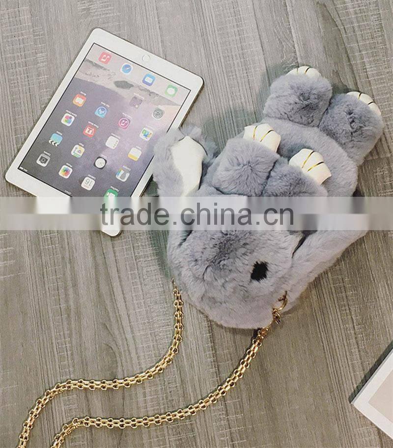 Popular Fashion Rex Rabbit Shoulder bag