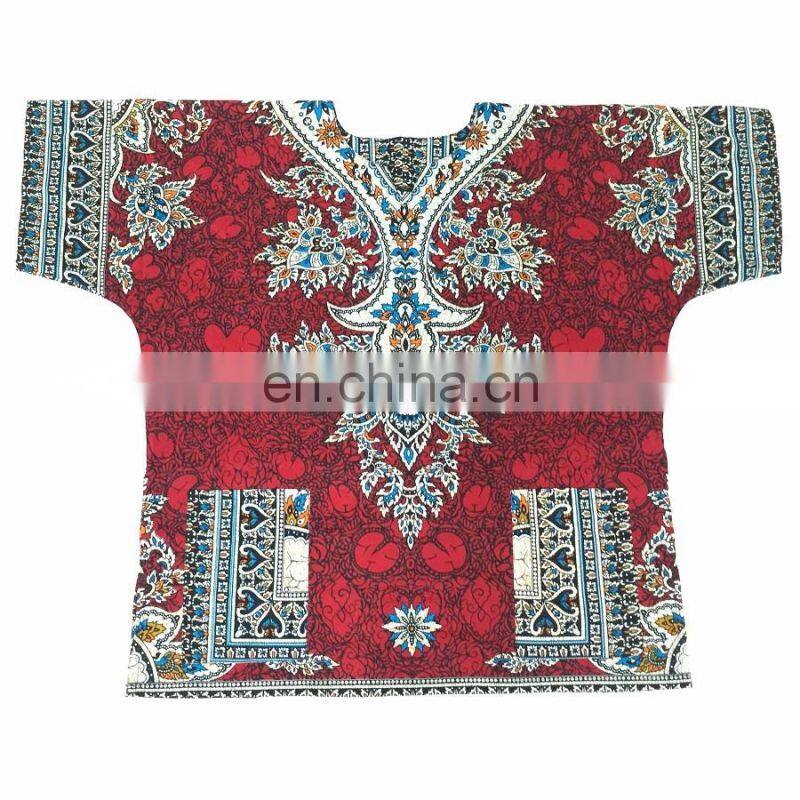 African Dashiki Unisex Cotton Ethnic Shirts