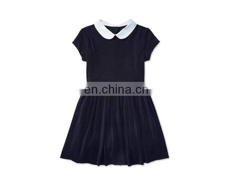 2016 Boby Black White Toddler & Little Girls' Fit Dress