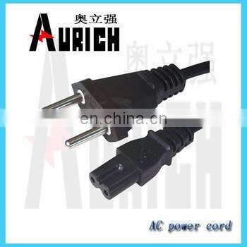 The Swiss standard of low voltage safety power supply cord