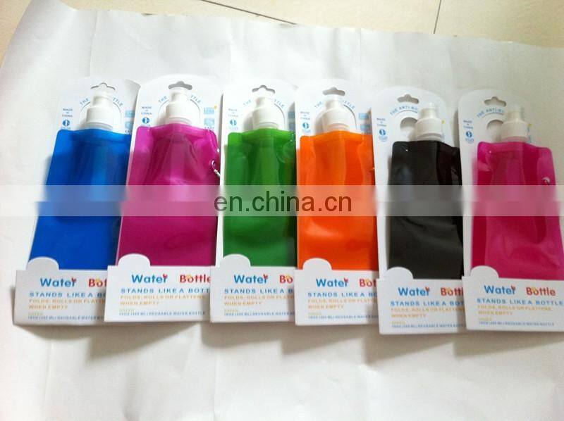 Logo Printed 250ml Lanyard Water Bottle