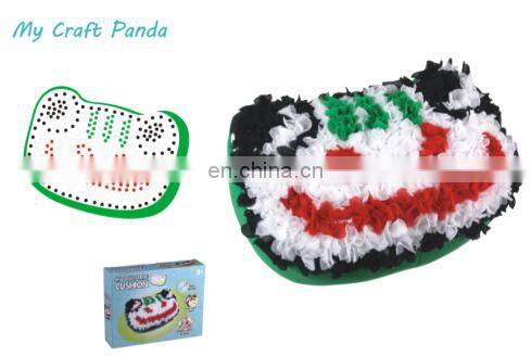 DIY plush pillow ------monster for kids