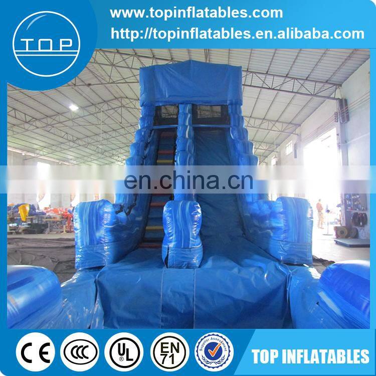 Giant inflatable floating water slide for sale
