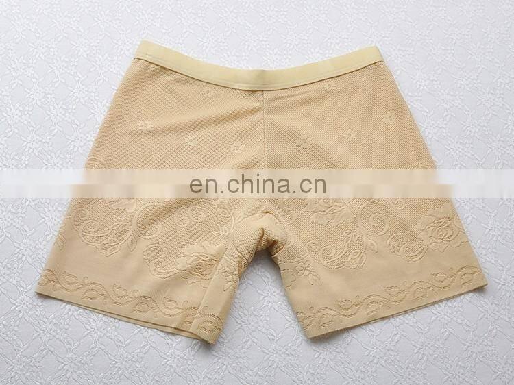 Bestdance wholesale Lace Underpant safety pants double breathable mesh safety underpants for women OEM