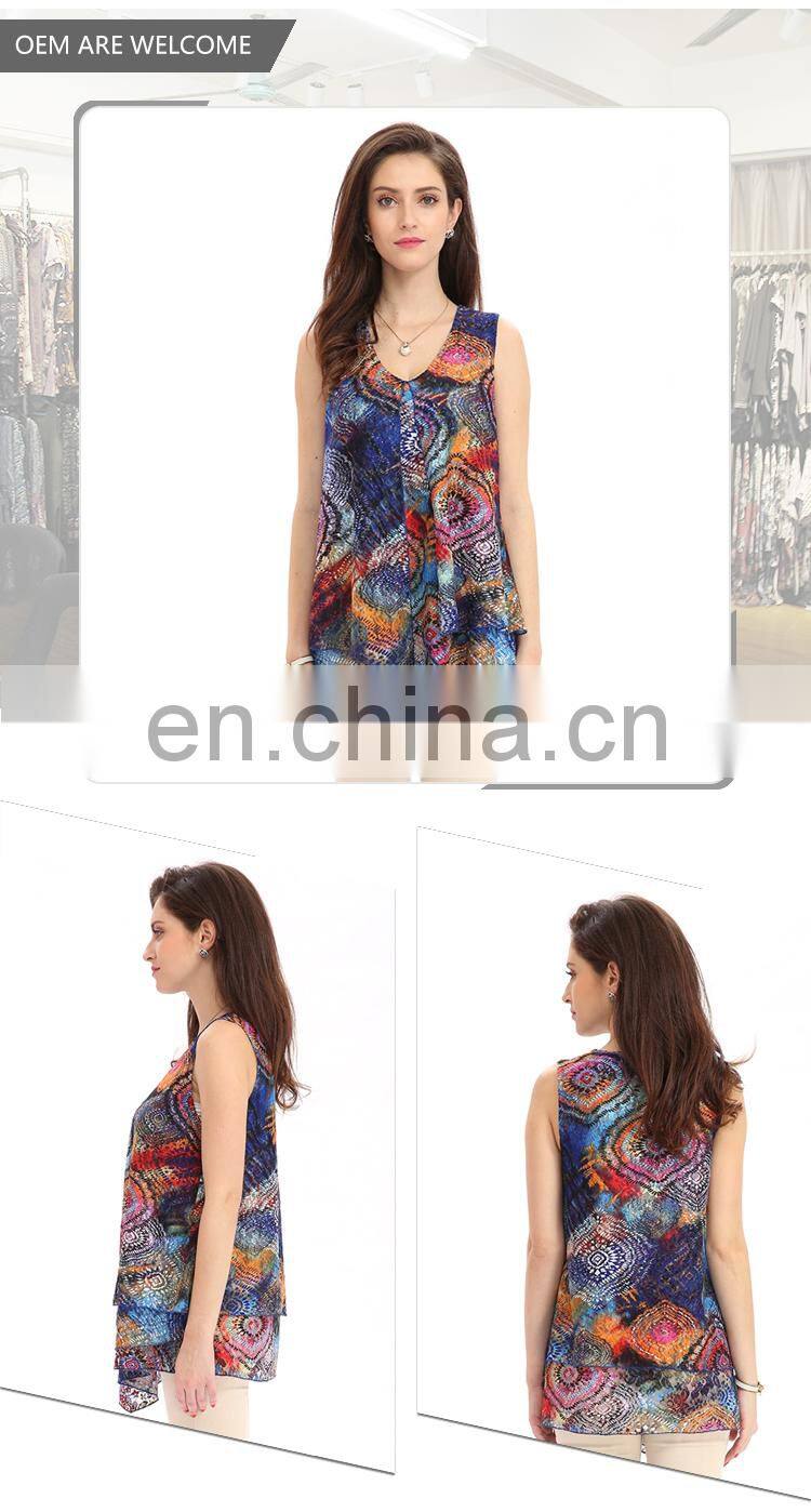 Summer Fashion Floral Casual Women Lace Clothing Garment With Polyester