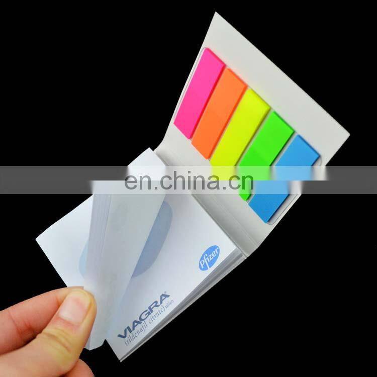 Fashional high quality small printing sticker memo pad