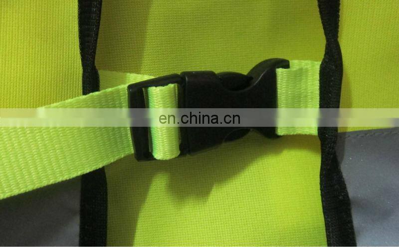 2017 Custom design of flashing LED safety vest.