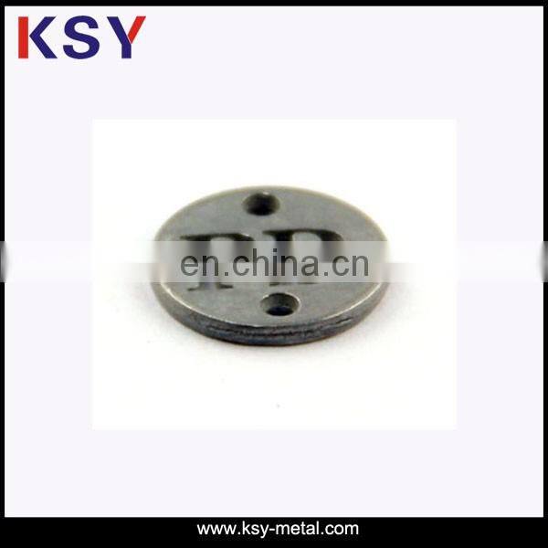 Hot sell custom metal clothing label