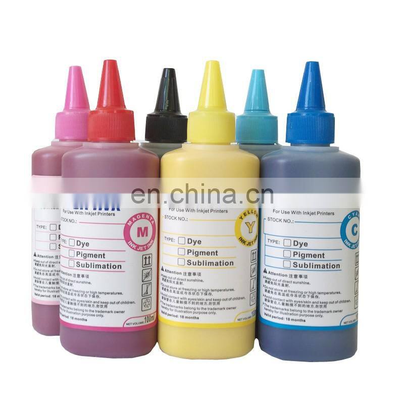 Alibaba Hot Sale Water Based Pigment Ink for Epson