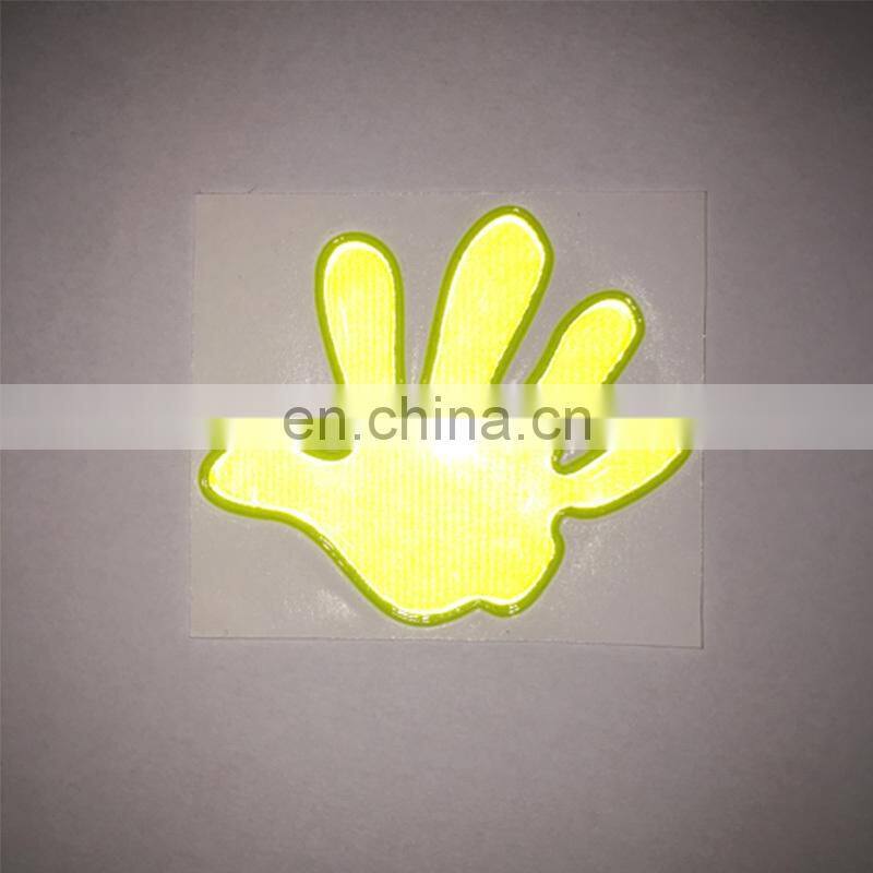 safety high visibility reflective PVC stickers