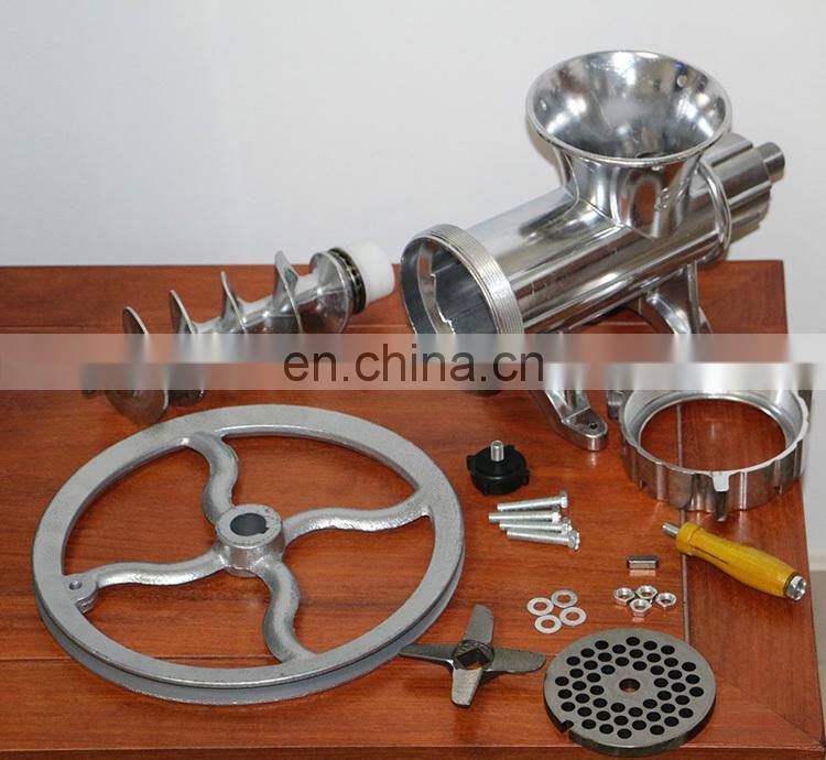 32 Aluminum Alloy Manual / Electric Meat Grinder Hand Kitchen Meat Grinder