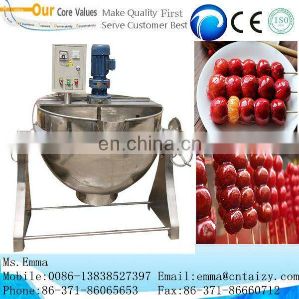 New design jacketed pan for cooking thick liquid,sauce/pasta cooking machine/jacketed pan/electric tilting pan