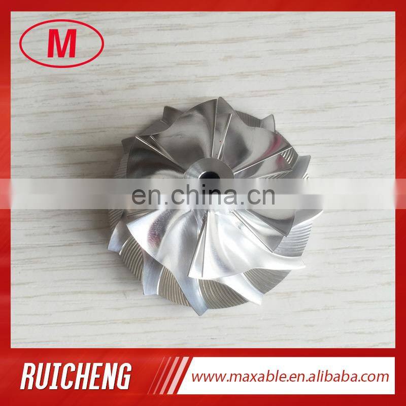 K04 5304-123-2209 37.84/50.96mm 6+6 blades high performance aluminum 2618/millining/billet compressor wheel for 5303-988-0099