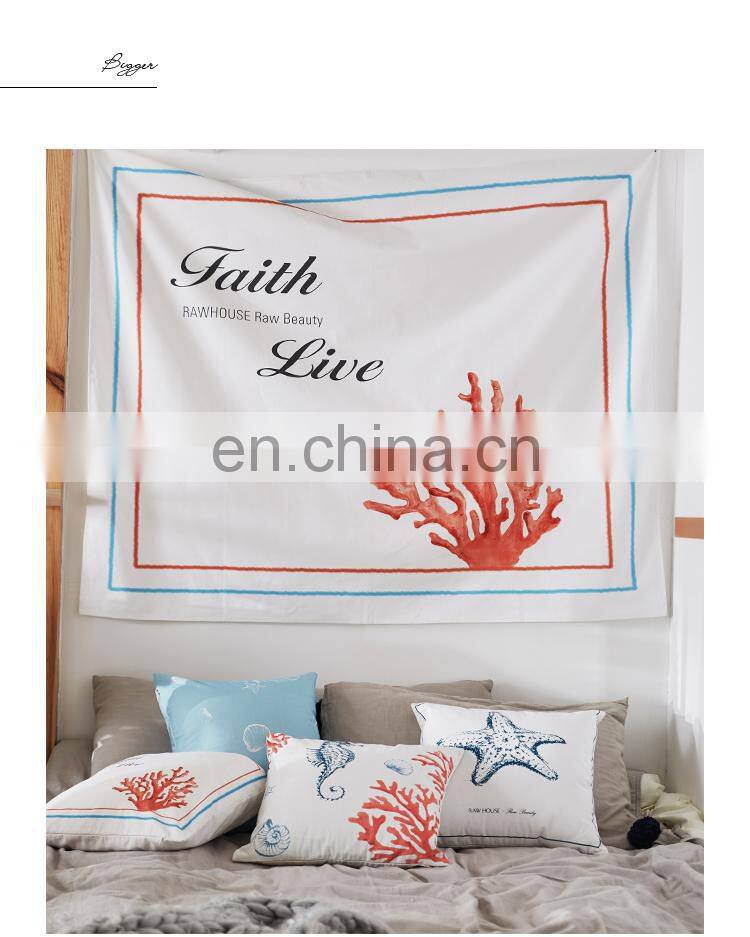 RAWHOUSE hot sale wholesale cotton canvas wall hanging wall tapestry