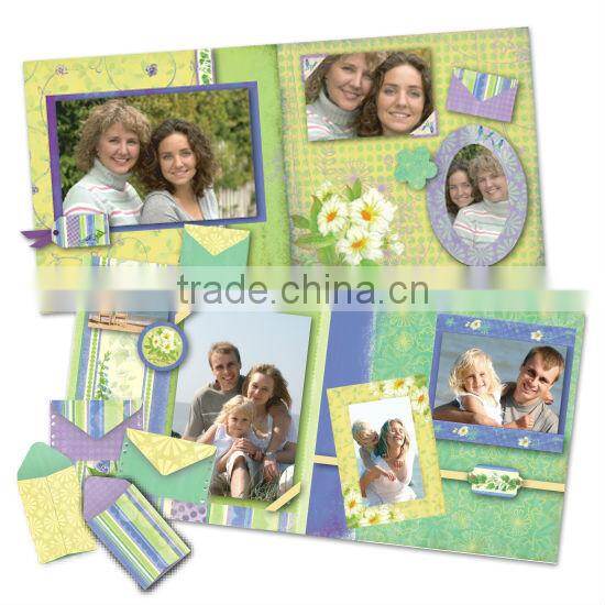 DIY Craft Set Pink & Red Gorgeous Fabulous Flowers Scrapbook Kit