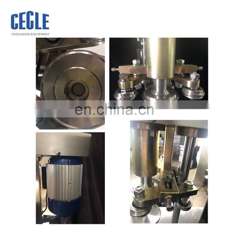 T&D Factory price semi automatic vertical seamer cans machine