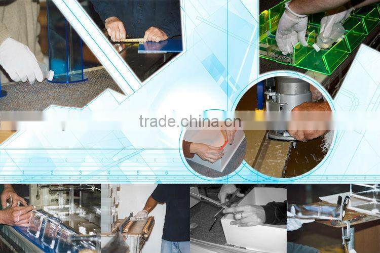 Counter top acrylic eyeglasses display rack