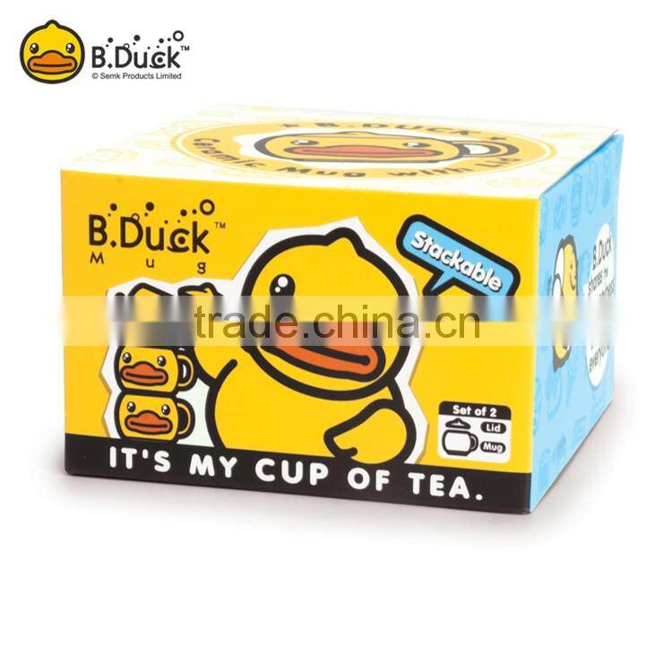 Boutique birthday gifts for girlfriend duck 3d animal mug from China