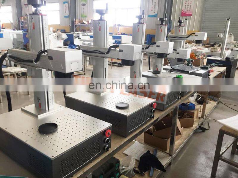 20W 30W 60W 100W JPT Raycus Max Mopa Color Fiber Laser Marking Machine Price for Stainless steel