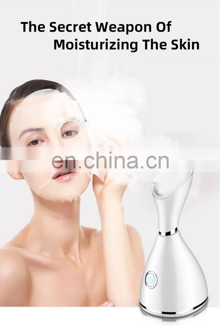 2021 Hot Sale Beauty Personal Care Face Steamer Sprayer Face with led light Humidifier Face steamers
