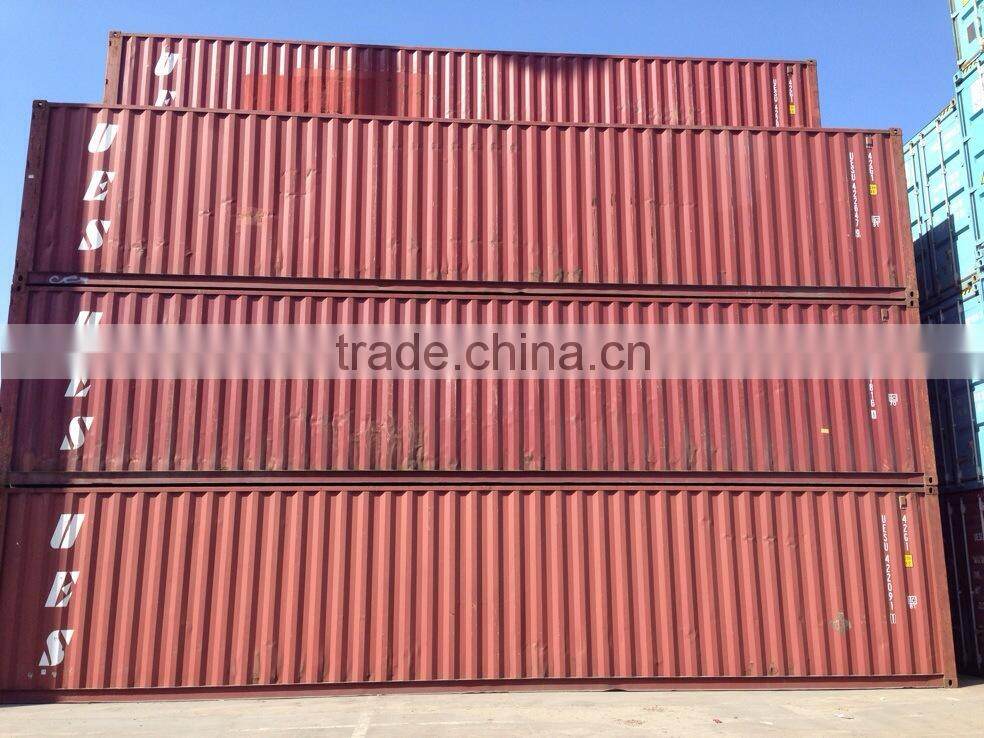 20ft/40ft/40HC/45 ISO standard used shipping container for sale