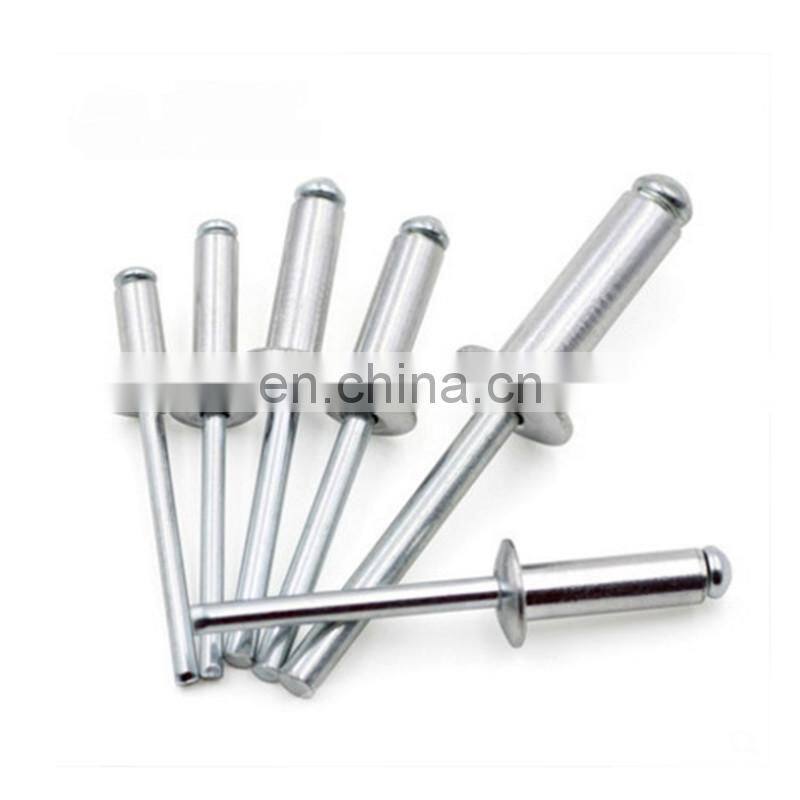 200PCS All Size aluminum self-plugging rivet Blind Rivets Fold Type size Decorative rivets