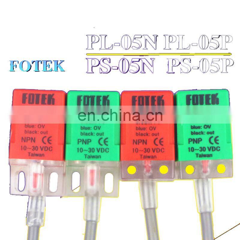 Fotek Proximity Sensor Switches PL-05N/P PS-05N/P NPN out DC10-30V NO,3 wire sensing distance 5mm