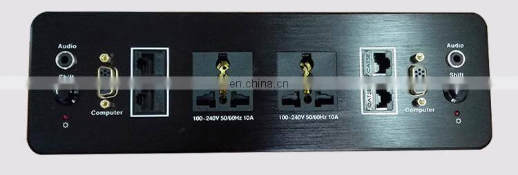 Table Mounted Usb Rj45 Panel Charging table Connection Box
