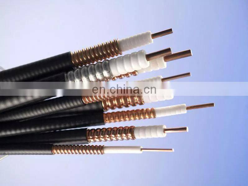 7/8'' Feeder Cable Low Attenuation RF coaxial fiber optic cable optical fiber